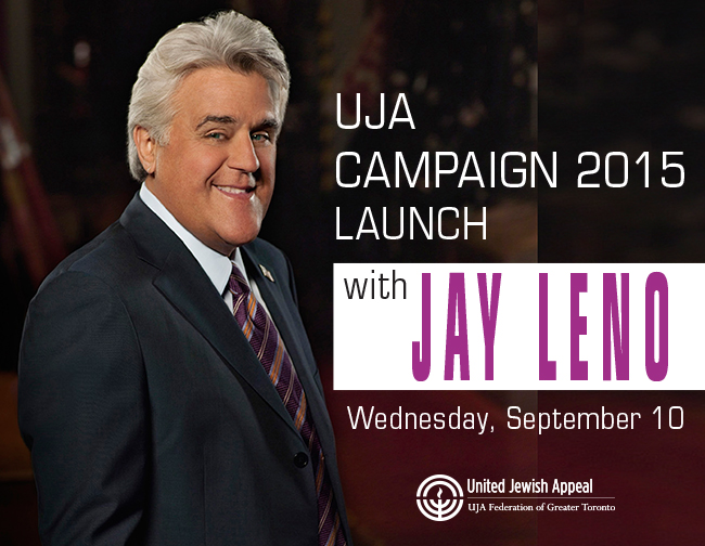 UJA Annual Campaign 2015 Launch with Jay Leno